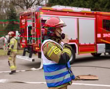 <p>Ewakuacja mieszkańc&oacute;w DPS w ramach ćwiczeń słuzb i programy Bezpieczny Wrocław</p>