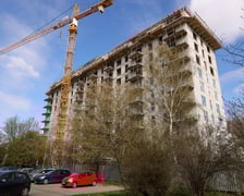 <p>Budowa Nowej Pabianickiej przy skrzyż&oacute;waniu Ślężnej z Pabianicką, kwiecień 2025</p>