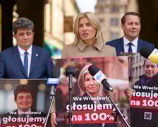 Kampania profrekwencyjna „Głosujemy na 100%” - konferencja prasowa, 07.05.2025