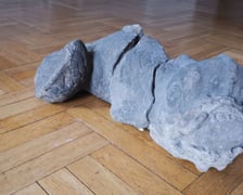 Fragment rzeźby Neptuna - jeden z delfinów