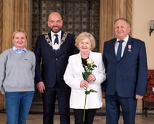 <p>Prezydent odznaczył medalami pary z długoletnim pożyciem</p>
