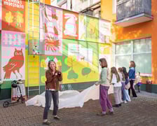 Święto Nowego Dworu - odsłonięcie muralu przy ul. Nowodworskiej (23 maja)