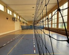 Obecna sala gimnastyczna w SP 97 przy ul. Prostej