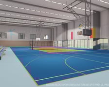 Tak będzie się prezentować blok sportowy w SP 97 przy ul. Prostej