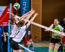 Młodziczki z EWL #Volley Wrocław z SP 97 we Wrocławiu podczas Młodzieżowych Mistrzostw Polski w Kleszczowie