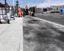 Remont drogi dla pieszych i rowerzystów po zachodniej stronie mostów, od strony ul. księcia Witolda