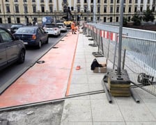 Remont drogi dla pieszych i rowerzystów po zachodniej stronie mostów, od strony ul. księcia Witolda