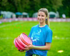 Mistrzostwa Polski Dogfrisbee 2025 - latające psy w parku Południowym