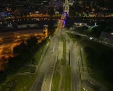 PKO Nocny Wrocław Półmaraton we Wrocławiu na zdjęciach z drona