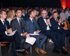 <p>Ceremonia wręczenia plakiet Michelin w Hali Stulecia&nbsp;</p>