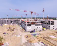 Szpital onkologiczny w budowie w czerwcu 2025