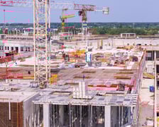 Szpital onkologiczny w budowie w czerwcu 2025