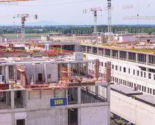 Szpital onkologiczny w budowie w czerwcu 2025