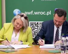 AWF obejmie patronatem Zespół Szkół Ekonomiczno-Ogólnokształcących - podpisanie porozumienia, 23.06.2025
