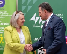 AWF obejmie patronatem Zespół Szkół Ekonomiczno-Ogólnokształcących - podpisanie porozumienia, 23.06.2025