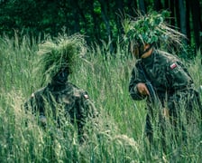 Żołnierze Dobrowolnej Zasadniczej Służby Wojskowej podczas "Wakacjach z wojskiem"