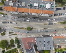 Wymiana rozjazdów tramwajowych na skrzyżowaniu Dubois z Pomorską (Nadodrze), 7 lipca 2025
