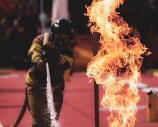 Beata Świderska i zawody strażaków