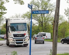<p>Skrzyżowanie ulic Awicenny, Wiejskiej i Mokronoskiej przed przebudową</p>