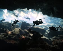 <p>Nurkowanie w cenotach w Meksyku</p>