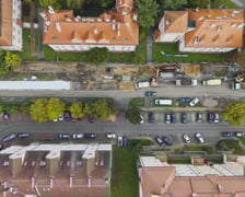 Przebudowa Koszarowej na początku października 2025