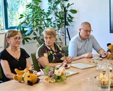 Pożegnanie Małgorzaty, Marzeny i Sylwestra w siedzibie MOPS-u we Wrocławiu, sierpień 2025