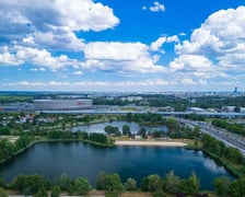 <p>Stadion Tarczyński Arena - widok z drona</p>