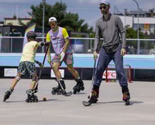 Zabawa na rolkowisku w ubiegłych latach