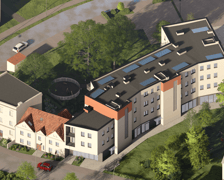 Leśnica X TBS Wrocław, wizualizacja