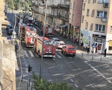 <p>Pożar mieszkania przy ul. Chrobrego</p>