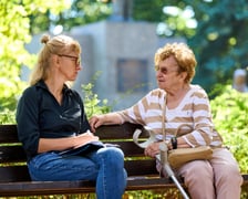 <p>Anna Aleksandrowicz i Alina Głowacka-Szłapa</p>