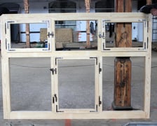 Siedziba Klubu Sportowego Lotnik: próbny model odtworzonego okna