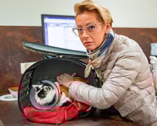 <p>Pepsi i jej właścicielka, Iza Steliga</p>