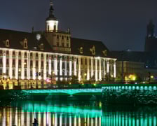 Próby światła na wyremontowanych mostach Uniwersyteckich, 8 października 2025