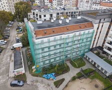 Prądzyńskiego 20a w trackie remontu elewacji, 24 października 2025