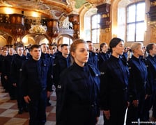 Ślubowane policjantów w Oratorium Marianum