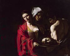 <p>Caravaggio, &bdquo;Salome z głową Jana Chrzciciela&rdquo;, olej na pł&oacute;tnie 116 x 140 cm, ok. 1609 (Caravaggio namalował dwie wersje tej sceny)</p>