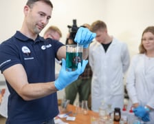 Spotkanie z polskim astronautą dr Sławoszem Uznańskim-Wiśniewskim na Uniwersytecie medycznym we Wrocławiu, 12 listopada 2025