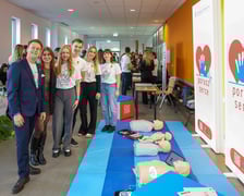 Spotkanie z polskim astronautą dr Sławoszem Uznańskim-Wiśniewskim na Uniwersytecie medycznym we Wrocławiu, 12 listopada 2025