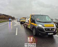 Dwa wypadki na A4 pod Wrocławiem