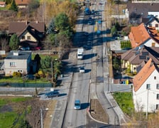 Przebudowa ulicy Wilkszyńskiej - zdjęcie z początku listopada