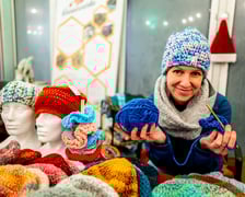 jarmark świąteczny w Marinie Kleczków we Wrocławiu