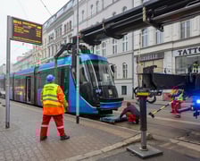 Awaria tramwaju na ul. Kołłątaja
