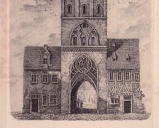 <p>Brama Świdnicka zewnętrzna, początek XIX wieku.</p>