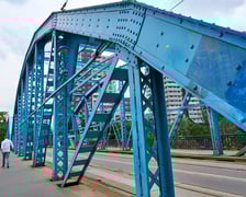 Most Sikorskiego latem 2025 roku