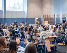 Bezpieczny Wrocław w szkołach. Pierwsze szkolenie w V LO przy ul. Kuronia, 10.12.2025