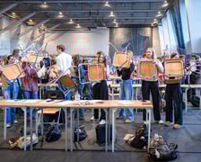 Bezpieczny Wrocław w szkołach. Pierwsze szkolenie w V LO przy ul. Kuronia, 10.12.2025