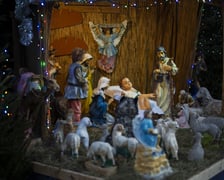 <p class="MsoNormal">Bożonarodzeniowa szopka w kościele pw. św. Michała Archanioła na Ołbinie</p>