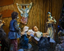 <p class="MsoNormal">Bożonarodzeniowa szopka w kościele pw. św. Michała Archanioła na Ołbinie</p>