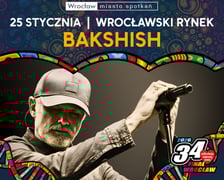 Zespół Bakshish zagra podczas Finału WOŚP 2026 we wrocławskim Rynku